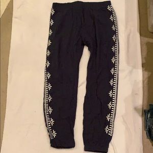 Boutique navy joggers size S